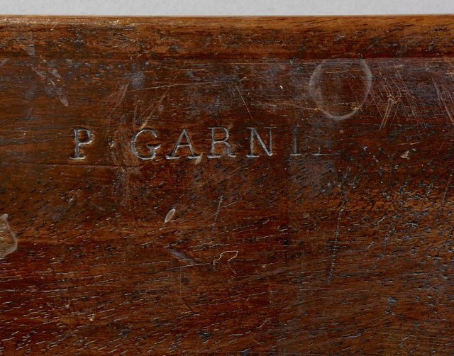 TABLE ROGNON D'EPOQUE TRANSITION ESTAMPILLE DE PIERRE GARNIER