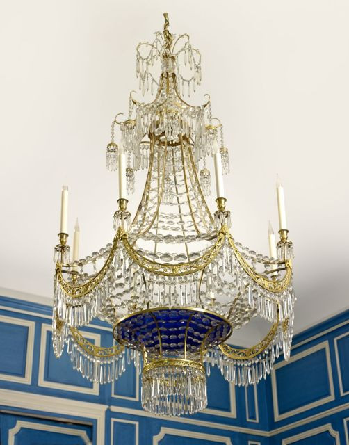 LUSTRE ALLEMAND D'EPOQUE NEOCLASSIQUE, FIN DU XVIIIEME SIECLE