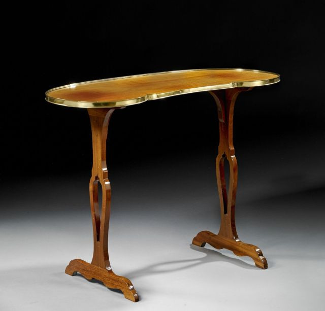 TABLE ROGNON D'EPOQUE TRANSITION ESTAMPILLE DE CHRISTOPHE WOLFF