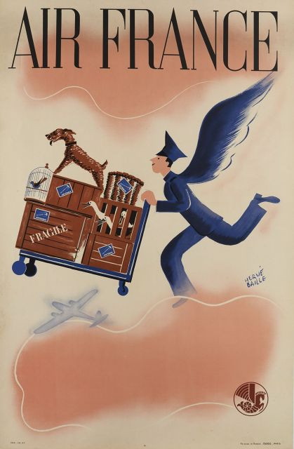 Hervé BAILLE (1896-1974) Air France