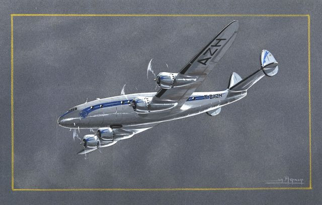 CONSTELLATION ET DOUGLAS DC4