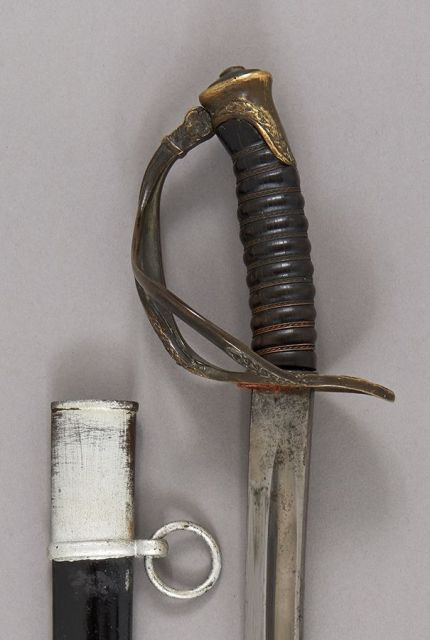 Sabre d'enfant type d'Officier de Cavalerie légère 1822. Poignée en corne