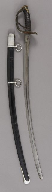 Sabre d'enfant type d'Officier de Cavalerie légère 1822. Poignée en corne