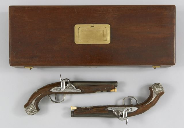 Paire de pistolets