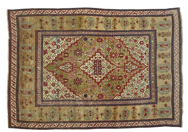 TAPIS KARABAGH, ARMENIE-CAUCASE, DEUXIEME MOITIE DU XIXEME SIECLE