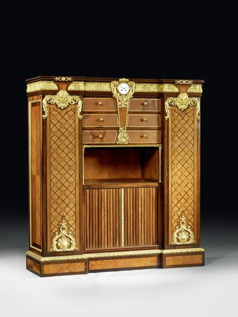 CARTONNIER DE STYLE LOUIS XIV