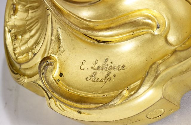 PAIRE DE CANDÉLABRES DE STYLE LOUIS XV, DEUXIÈME MOITIÉ DU XIXe SIÈCLE Par Eugène Lelièvre et Susse Frères