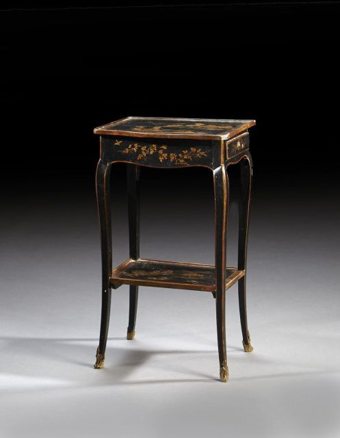 TABLE EN CHIFFONNIÈRE D'ÉPOQUE LOUIS XV