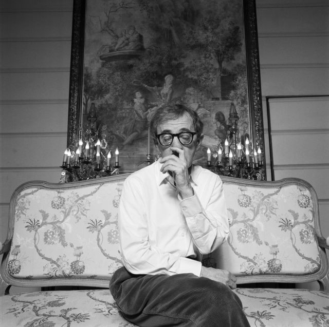 Antoine LE GRAND (Né en 1956) PORTRAIT DE WOODY ALLEN - 1993 Tirage baryté sur papier Ilford