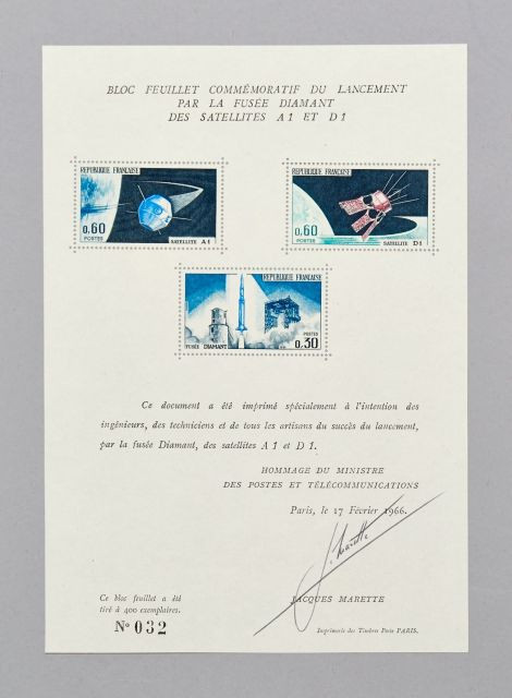 ¤ Satellites A 1 et D 1 (1966) - Lots analogue au précédent