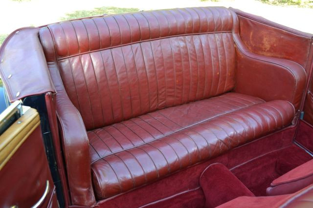 1935 Talbot T120 Baby Sport cabriolet Carte grise française de collectionChâssis n° 85147Moteur n° 65252- Dessin d'une grande pureté- R