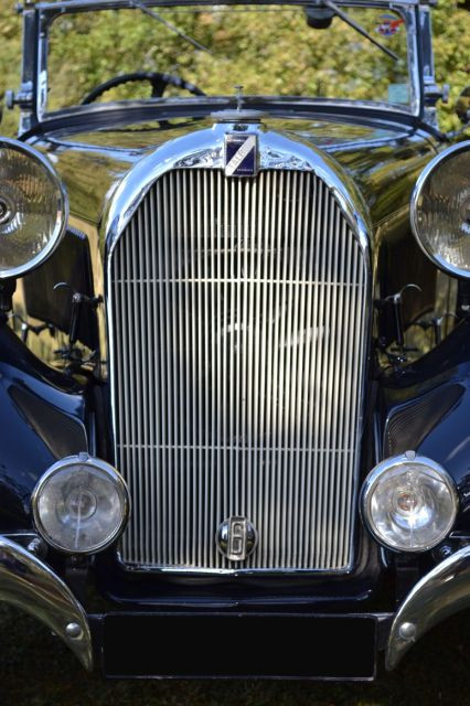 1935 Talbot T120 Baby Sport cabriolet Carte grise française de collectionChâssis n° 85147Moteur n° 65252- Dessin d'une grande pureté- R