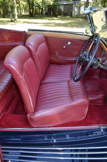 1935 Talbot T120 Baby Sport cabriolet Carte grise française de collectionChâssis n° 85147Moteur n° 65252- Dessin d'une grande pureté- R