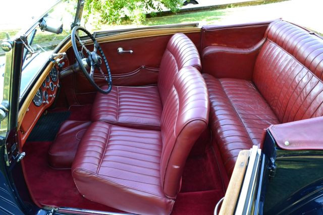 1935 Talbot T120 Baby Sport cabriolet Carte grise française de collectionChâssis n° 85147Moteur n° 65252- Dessin d'une grande pureté- R