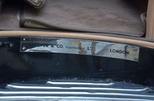 1952 Rolls Royce Silver Wraith par Hooper Carte grise française collectionChâssis n° WSG 22Moteur n° W21G- Belle présentation- Modèle d