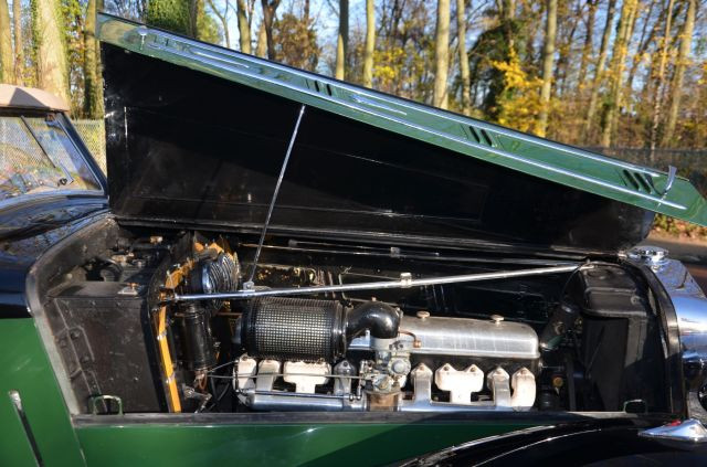 1937 Delage D8-100 cabriolet quatre portes par Labourdette  No reserve