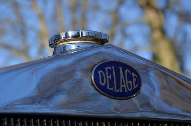 1937 Delage D8-100 cabriolet quatre portes par Labourdette  No reserve