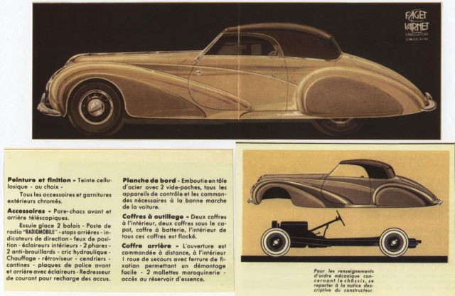 Delahaye 135 M cabriolet Faget-Varnet - 1948