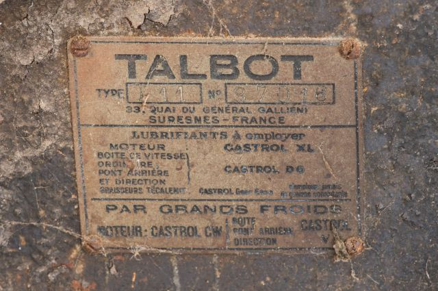 Talbot Lago T11 Cadette berline - ca 1936  No reserve