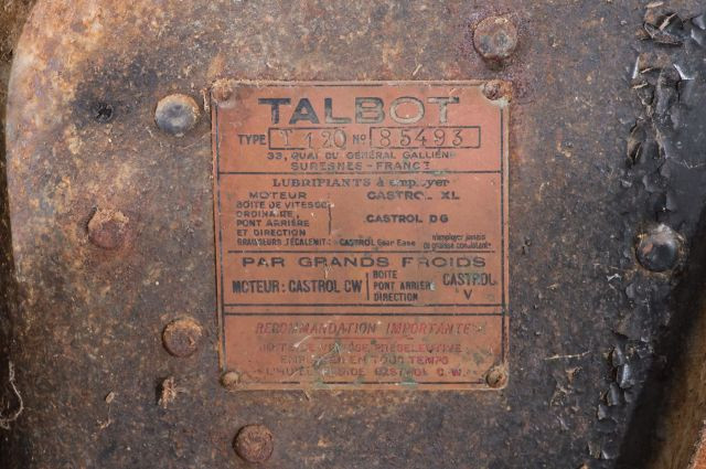 Talbot Lago T120 coach - ca 1936  No reserve