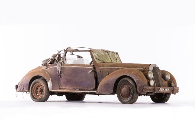 Talbot Lago Baby T15 LB cabriolet Guilloré - ca 1950  No reserve
