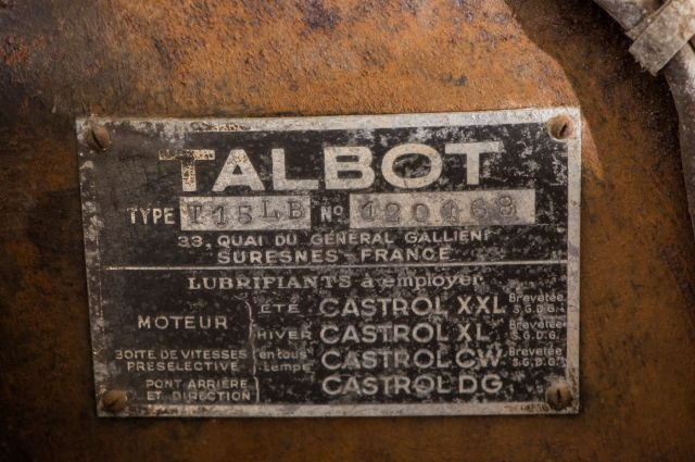 Talbot Lago Baby T15 LB cabriolet Guilloré - ca 1950  No reserve