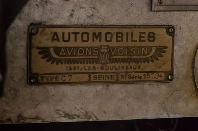 Voisin Type C7 berline de voyage Louis Gallé - 1925  No reserve