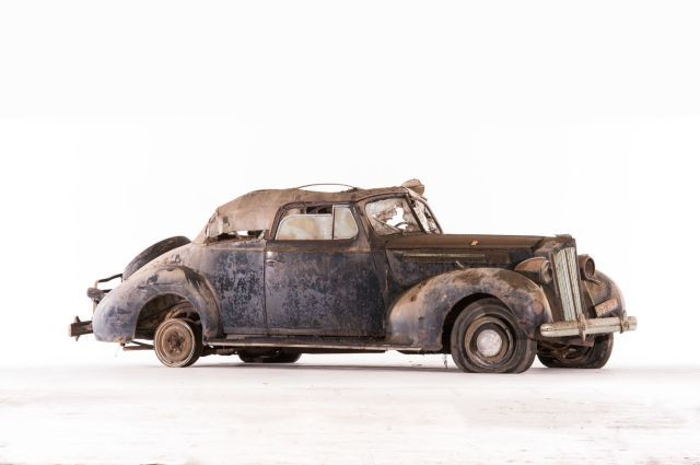 Packard Eight cabriolet - ca 1938 No reserve Vendue sans carte grise Carrosserie n° 4443I6- Modèle de grand luxe- Carrosserie rare et d