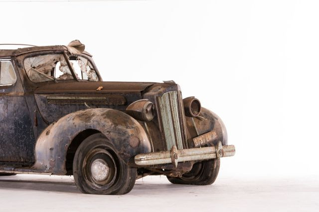 Packard Eight cabriolet - ca 1938 No reserve Vendue sans carte grise Carrosserie n° 4443I6- Modèle de grand luxe- Carrosserie rare et d