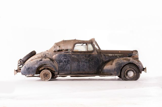 Packard Eight cabriolet - ca 1938 No reserve Vendue sans carte grise Carrosserie n° 4443I6- Modèle de grand luxe- Carrosserie rare et d