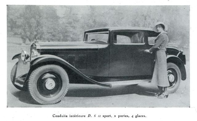 Delage D6-11 S coach - ca 1934  No reserve