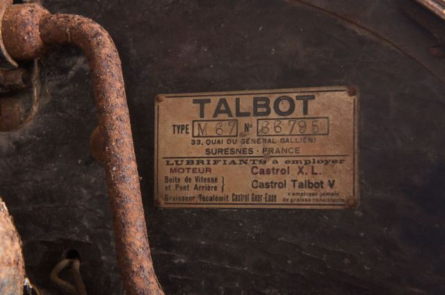 Talbot M67 "11 Six" cabriolet - ca 1928  No reserve