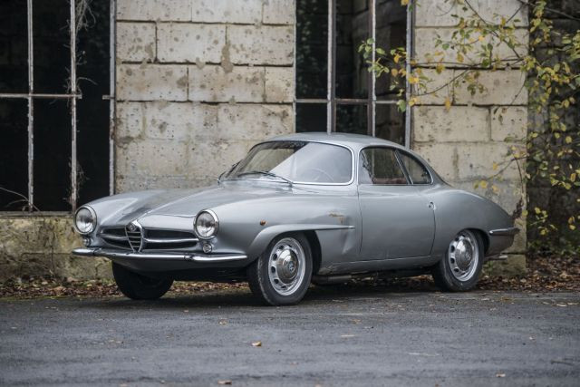 1961 Alfa Romeo Giulietta Sprint Speciale No reserve Attestation FFVE Certificat de dédouanement 846AChâssis n° AR 101.20.00605Moteur n