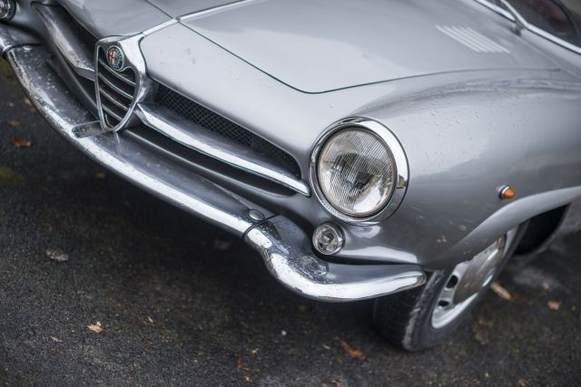 1961 Alfa Romeo Giulietta Sprint Speciale No reserve Attestation FFVE Certificat de dédouanement 846AChâssis n° AR 101.20.00605Moteur n