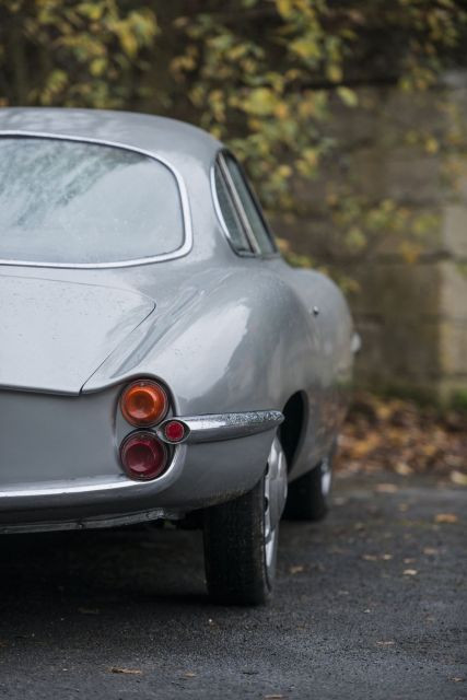 1961 Alfa Romeo Giulietta Sprint Speciale No reserve Attestation FFVE Certificat de dédouanement 846AChâssis n° AR 101.20.00605Moteur n