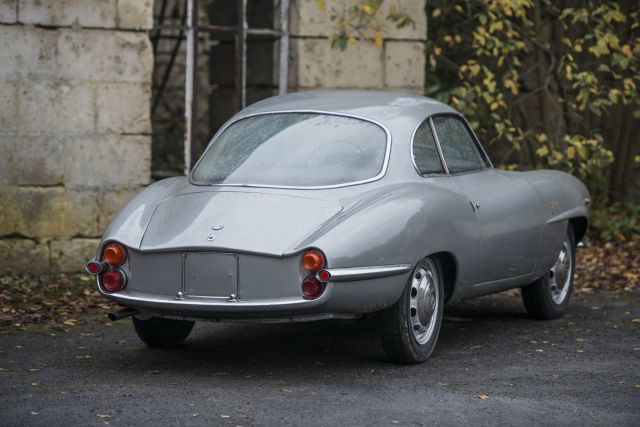 1961 Alfa Romeo Giulietta Sprint Speciale No reserve Attestation FFVE Certificat de dédouanement 846AChâssis n° AR 101.20.00605Moteur n