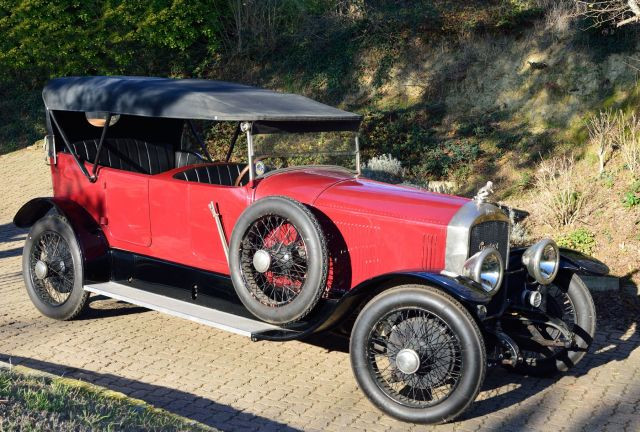 1923 Peugeot 156 25 HP Torpedo Carte grise française de collectionChâssis n° 31128Moteur n° MZ 134- Exemplaire rarissime- Mécanique com