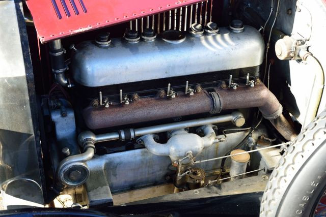 1923 Peugeot 156 25 HP Torpedo Carte grise française de collectionChâssis n° 31128Moteur n° MZ 134- Exemplaire rarissime- Mécanique com