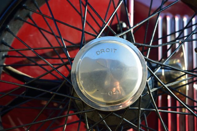 1923 Peugeot 156 25 HP Torpedo Carte grise française de collectionChâssis n° 31128Moteur n° MZ 134- Exemplaire rarissime- Mécanique com