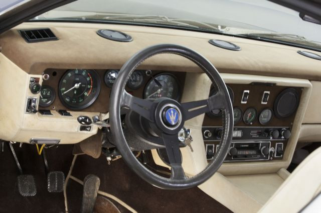 1975 Maserati Khamsin Certificat provisoire de circulationA immatriculer en collectionChâssis n° AM120190- Remisée depuis 1981- Très or