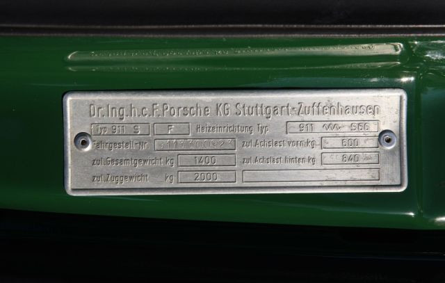 1973 Porsche 911 2,4L S