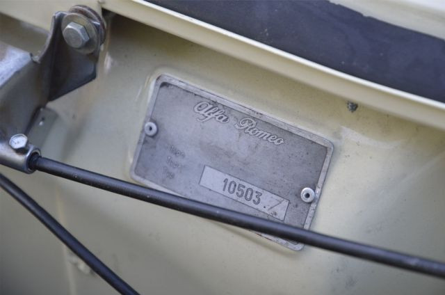 1967 Alfa Romeo 1600 Spider Duetto  No reserve