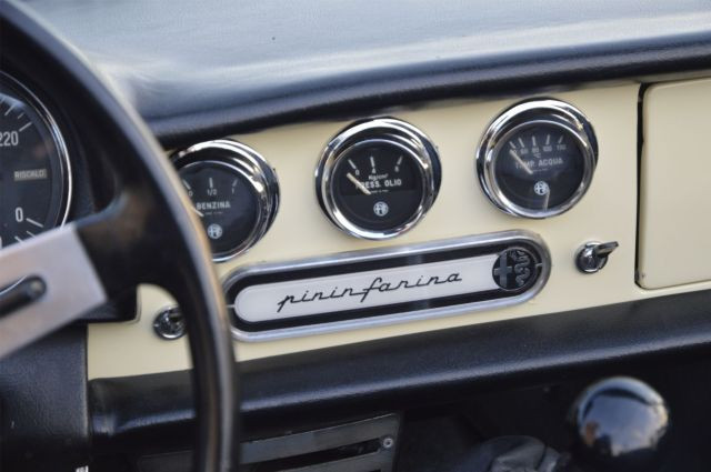 1967 Alfa Romeo 1600 Spider Duetto  No reserve