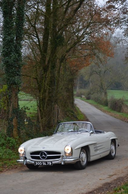 1957 Mercedes Benz 300 SL Roadster avec hard-top