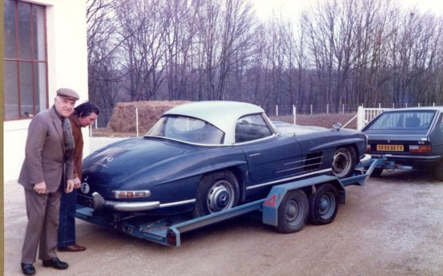 1957 Mercedes Benz 300 SL Roadster avec hard-top