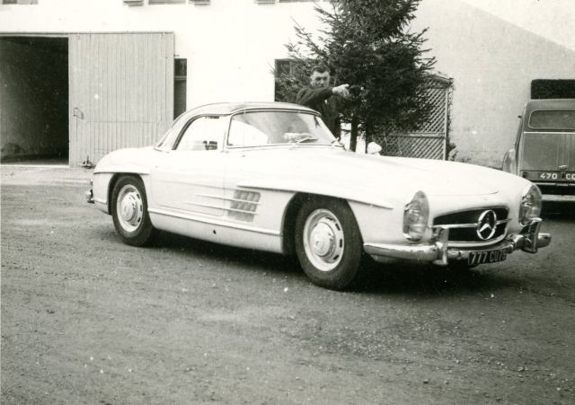 1957 Mercedes Benz 300 SL Roadster avec hard-top