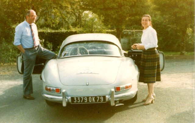 1957 Mercedes Benz 300 SL Roadster avec hard-top