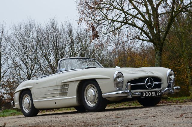 1957 Mercedes Benz 300 SL Roadster avec hard-top