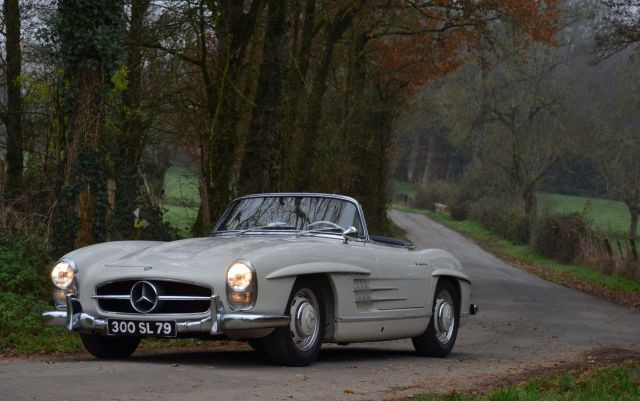 1957 Mercedes Benz 300 SL Roadster avec hard-top