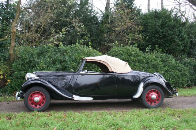 1937 Citroën Traction 11B Cabriolet  No reserve